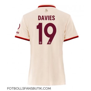 Bayern Munich Alphonso Davies #19 Replika Tredje Tröja Damer 2024-25 Kortärmad